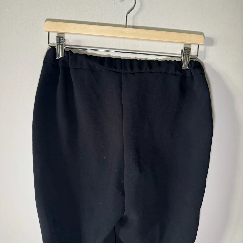 Aritzia Wilfred‎ Cropped Dress Pants Womens 0 Pull On Casual Office Capris Black